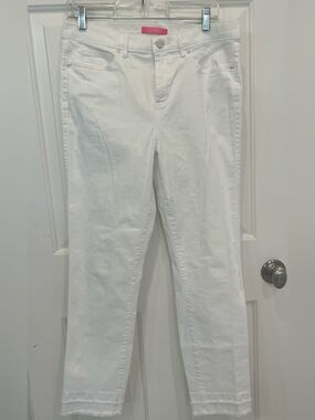 Lilly Pulitzer South Ocean High Rise Skinny jeans size 12